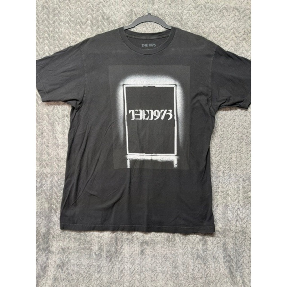 The 1975 RARE 2019 North American Tour Graphic T-Shirt Black Large Band Tee 0716